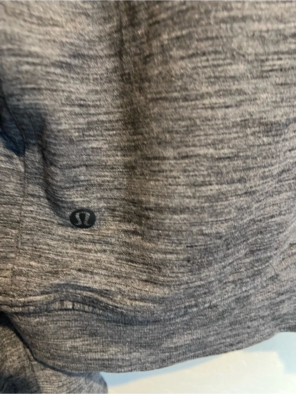 lululemon Soft Stretch Crewneck Pullover Heathered Gray Size 12